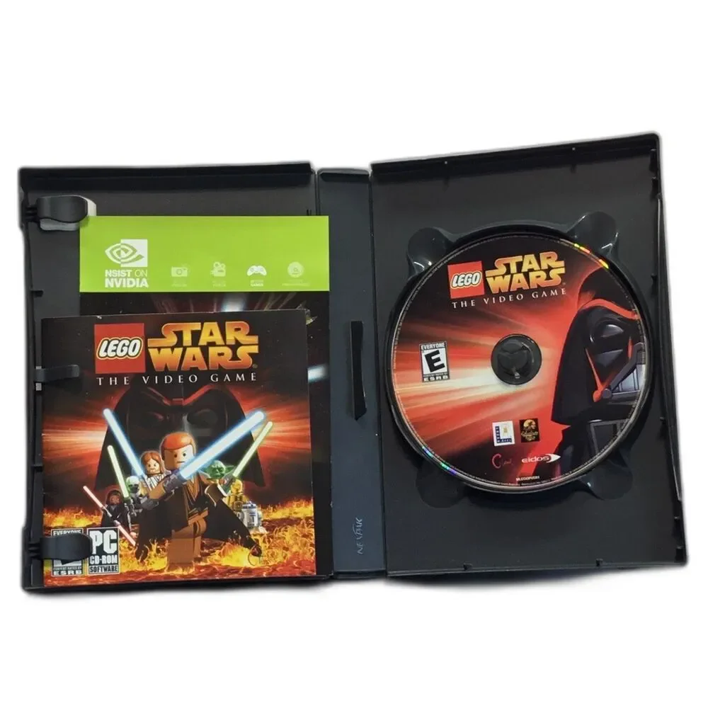 Lego Star Wars The Video Game PC CD-ROM Case Insert 2005 Vintage Retro